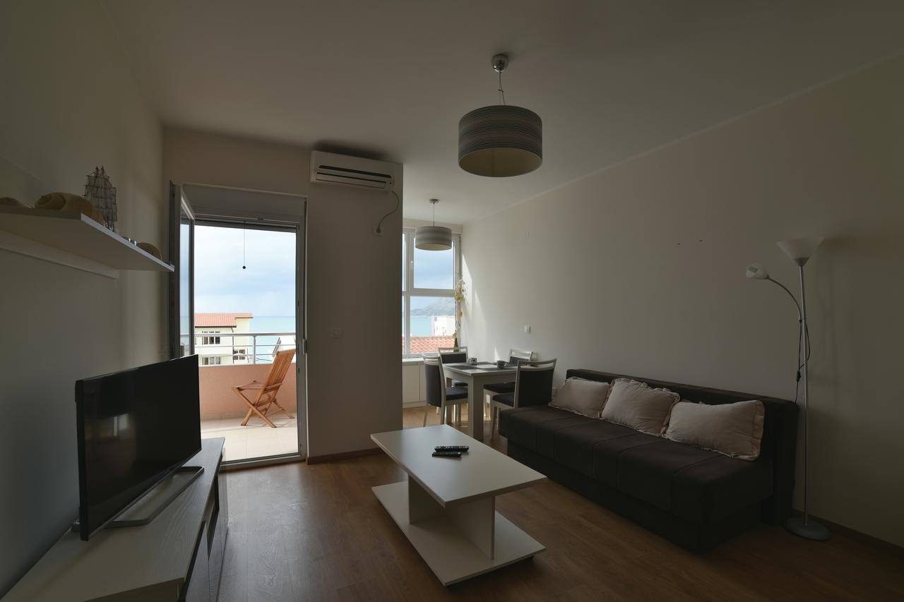Tuna Apartments Dobra Voda Kültér fotó